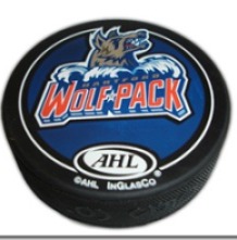 Hartford Wolf Pack puck